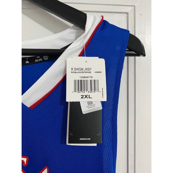 NWT Dajuan Harris Jr. Kansas Jayhaws Adidas Basketball Jersey Size XXL - Picture 7 of 8